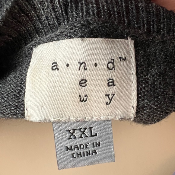 A New Day Bedazzled Gray Sweater Size XXL - Picture 5 of 7